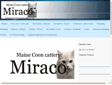 Tablet Screenshot of miraco.nl